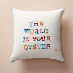 Anthropologie throw pillow